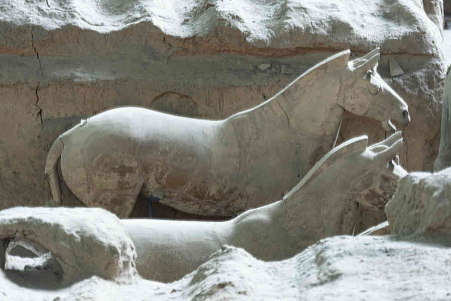 China - Xi'an 022 - mausoleo de Qin Shi Huang - Guerreros de Terracota